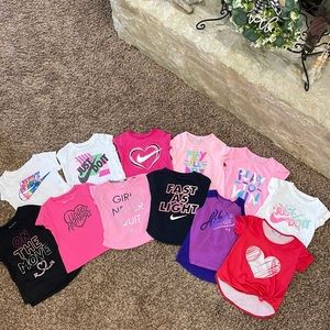 Lot of 12 Girt 2T shirts